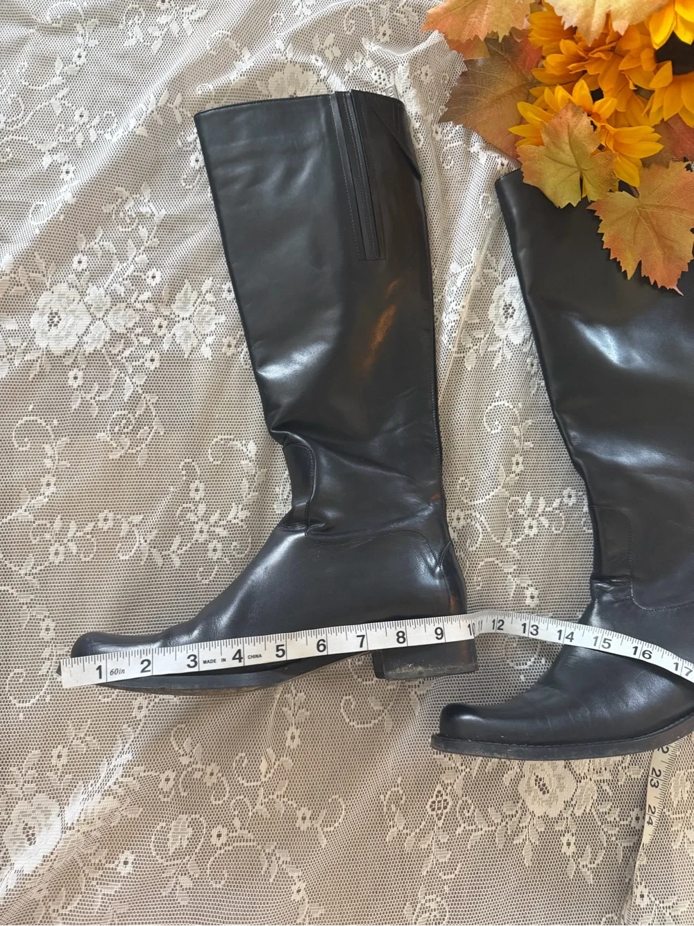 DUO Slim calf leather boots